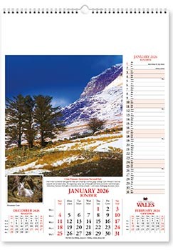 Discovering Wales Calendar