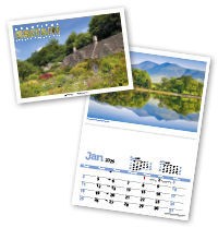 Beautiful Britain Postage Saver Calendar