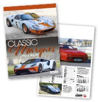 Classic Marques Past and Present Calendar