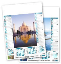 Around the World Calendar