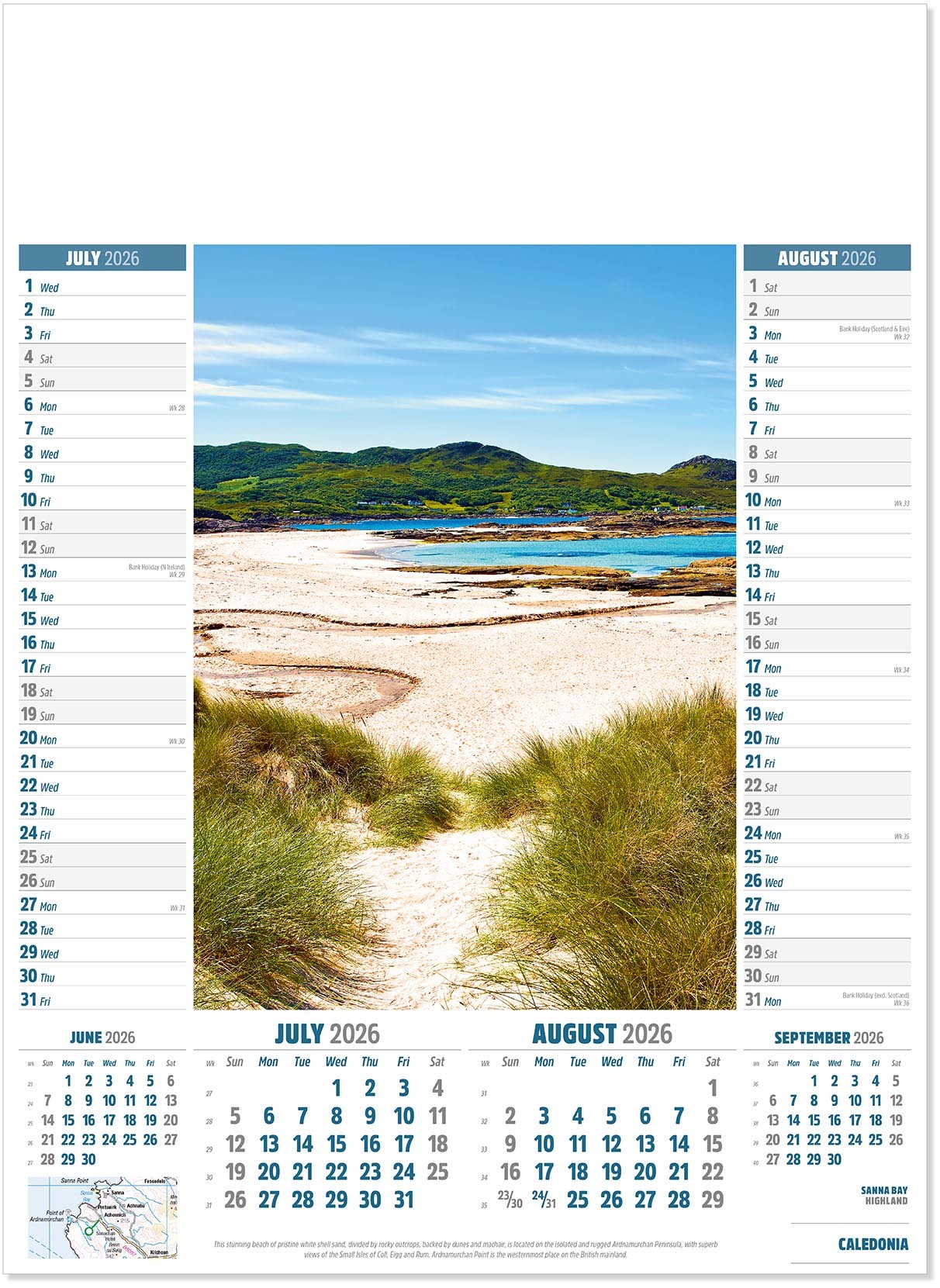 Caledonia Calendar