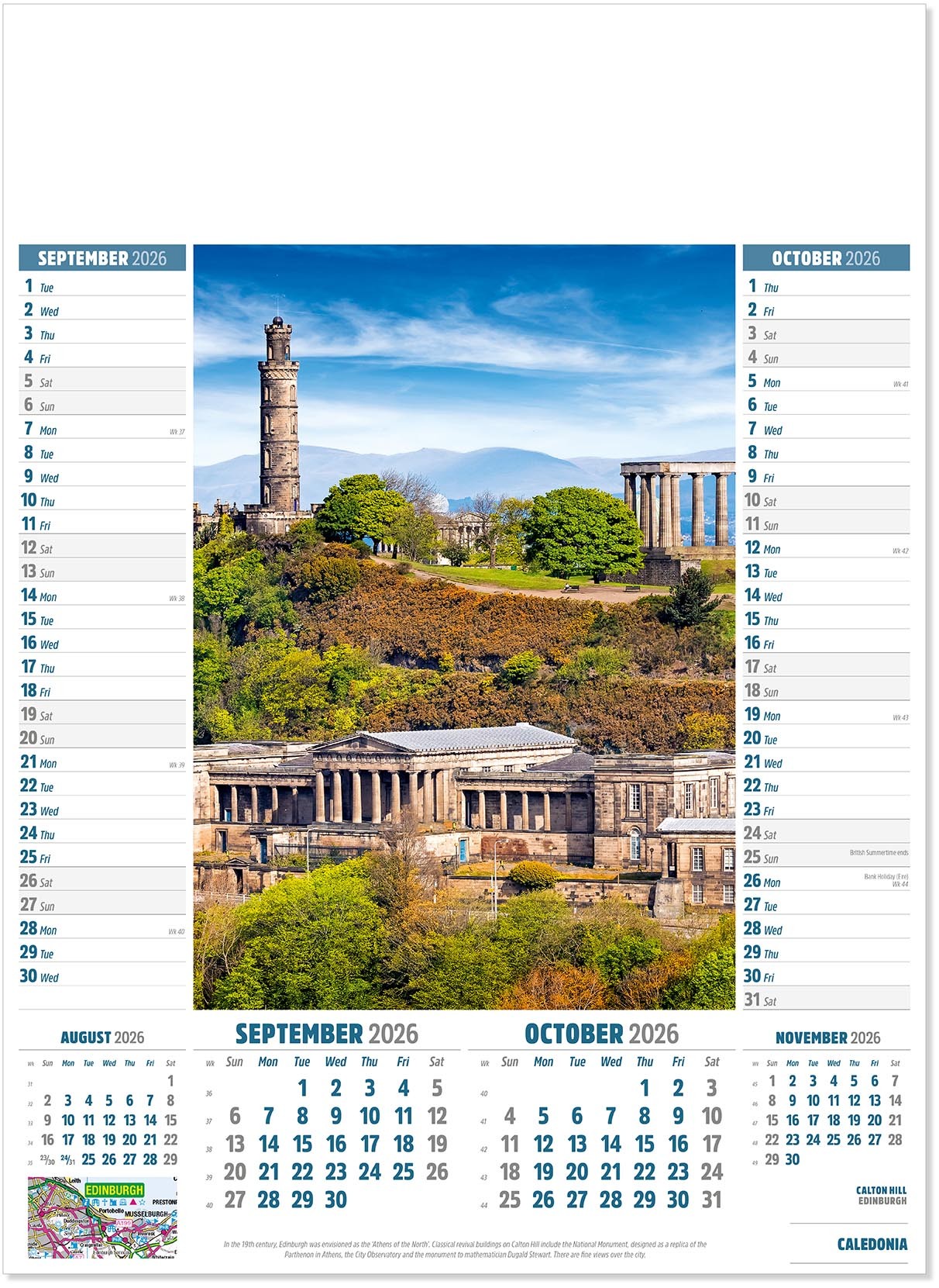 Caledonia Calendar
