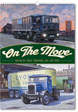 On the Move Wall Calendar