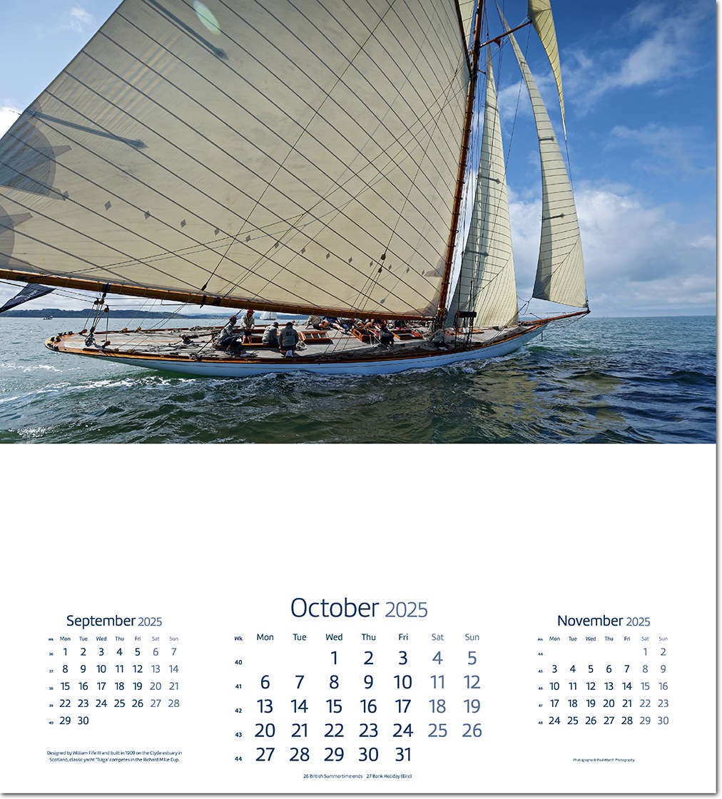 Spirit of Adventure Calendar